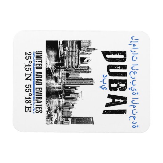 Magnet Flexible Dubaï (Horizontal)