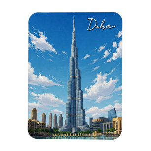 Magnet Flexible Dubai Burj Al Arab UAE Travel