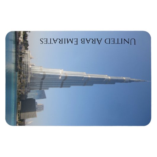 Magnet Flexible dubai khalifa (Horizontal)