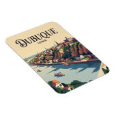 Magnet Flexible Dubuque États-Unis (Côté Droit)