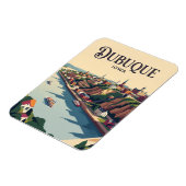 Magnet Flexible Dubuque États-Unis (Côté Gauche)