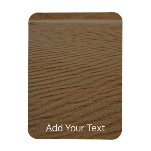 Magnet Flexible Dune de sable Abstraite par Shirley Taylor (Vertical)