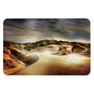 Magnet Flexible Dunes de la mer du Nord Aimant photo flexible