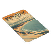 Magnet Flexible Dunes de l'ours couchage National Lakeshore Art de (Côté Droit)