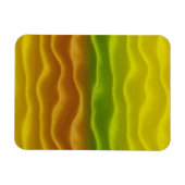 Magnet Flexible Dunes de sable jaune orange et vert (Horizontal)