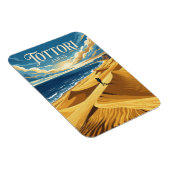 Magnet Flexible Dunes de Tottori Japon (Côté Droit)