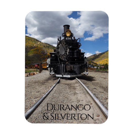 Magnet Flexible Durango et Silverton Narrow Gage Railroad (Vertical)