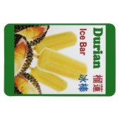 Magnet Flexible Durian Ice Bar Tropical Fruit Popsicle (Horizontal)