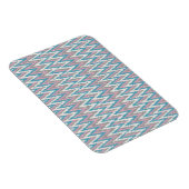 Magnet Flexible Dusty rose et bleu iKat (Côté Droit)