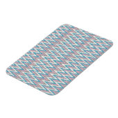 Magnet Flexible Dusty rose et bleu iKat (Côté Gauche)