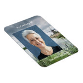 Magnet Flexible Dutch Netherlands windmill Memorial Keepsake (Côté Droit)