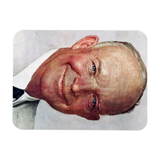 Magnet Flexible Dwight D. Eisenhower (Horizontal)
