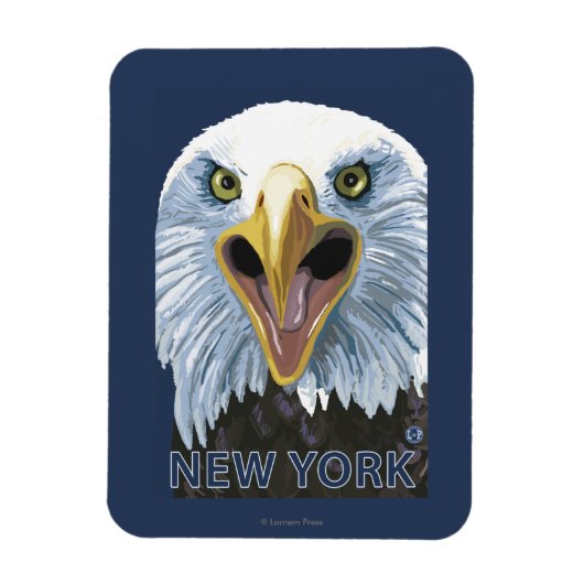 Magnet Flexible Eagle de New York (Vertical)
