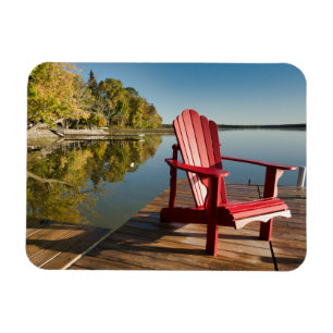 Magnet Flexible Eau Adirondack Chaise au lac
