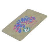 Magnet Flexible Eau Ce que vous voulez fleurir! (Côté Gauche)