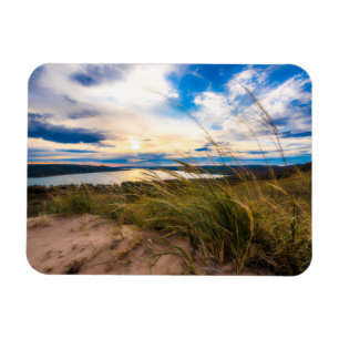 Magnet Flexible Eau   Glen Lake Dunes de l'ours couché Michigan