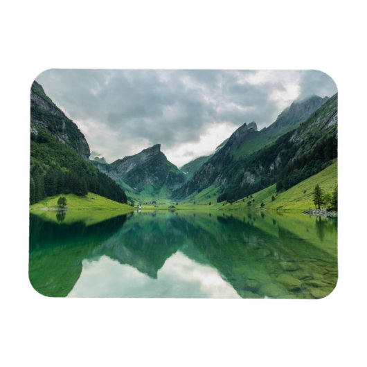 Magnet Flexible Eau | Lac Alpes suisses (Horizontal)