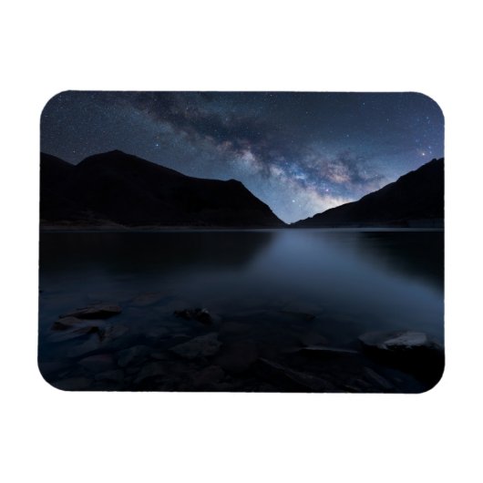 Magnet Flexible Eau | Lakeshore la nuit (Horizontal)