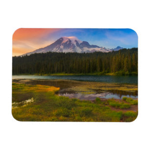 Magnet Flexible Eau Parc national du Mont Rainier, Washington