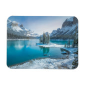 Magnet Flexible Eau | Parc national Winter Jasper, Canada (Horizontal)