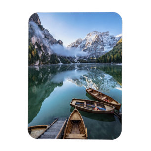 Magnet Flexible Eau   Pragser Wildsee Dolomites Italie