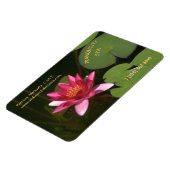 MAGNET FLEXIBLE EAU PROFONDE ROSE LILY (Côté Gauche)