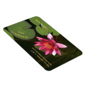 MAGNET FLEXIBLE EAU PROFONDE ROSE LILY (Côté Droit)