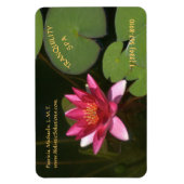 MAGNET FLEXIBLE EAU PROFONDE ROSE LILY (Vertical)