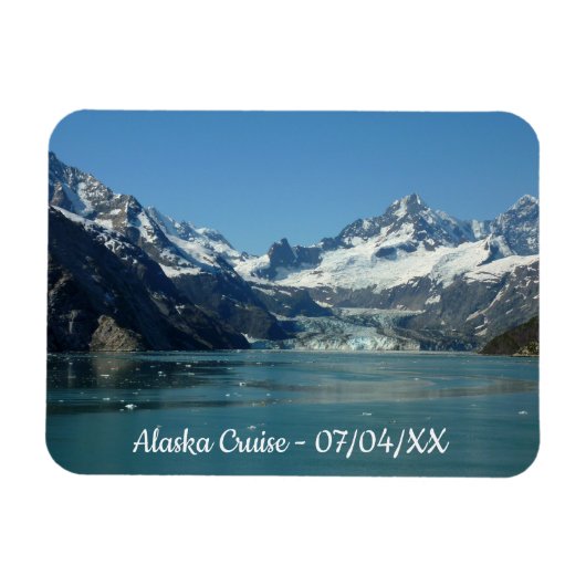 Magnet Flexible Eaux alimentées par les glaciers de l'Alaska (Horizontal)