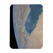 Magnet Flexible Eaux Bleues Tropicales Du Golfe Persique. (Vertical)