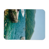 Magnet Flexible Eaux turquouises de Perast - Monténégro (Horizontal)
