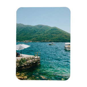 Magnet Flexible Eaux turquouises de Perast - Monténégro