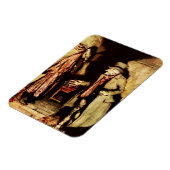 Magnet Flexible Ebenezer Scrooge Noël Carol Vintage (Côté Gauche)