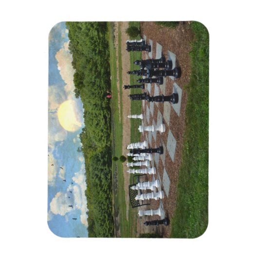 Magnet Flexible Échecs de taille de vie (Vertical)