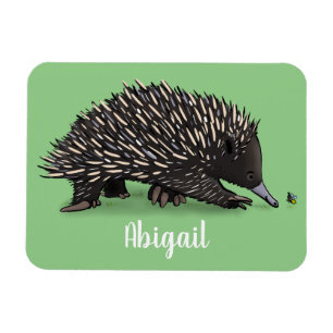 Magnet Flexible Echidna mignonne avec dessin animé d'abeille