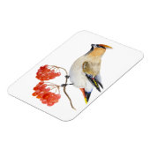 Magnet Flexible Écirage d'oiseaux de la forêt d'aquarelle (Côté Gauche)
