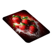 Magnet Flexible Éclaboussure de fraise (Côté Droit)