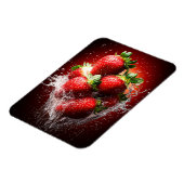 Magnet Flexible Éclaboussure de fraise (Côté Gauche)