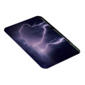 Magnet Flexible Éclair au-dessus de Salt Lake Valley, Utah. (Côté Droit)