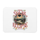 Magnet Flexible Éclipse solaire super totale 8 avril 2024 Astronom (Horizontal)