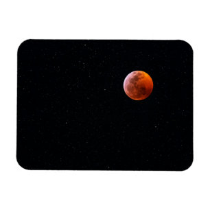 Magnet Flexible Éclipse totale de Lune de sang Big Island Hawaï