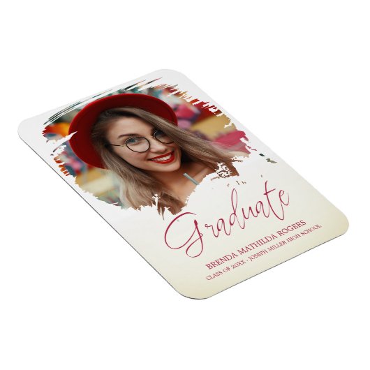 Magnet Flexible Ecole de Diplôme de Typographie de Script Whimsica (Côté Droit)