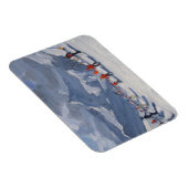 Magnet Flexible École de ski Tignes 2009 (Côté Droit)