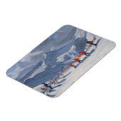 Magnet Flexible École de ski Tignes 2009 (Côté Gauche)