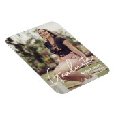 Magnet Flexible Ecole Modèle photo diplômée (Côté Droit)