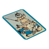 Magnet Flexible école pour chiens (Côté Droit)