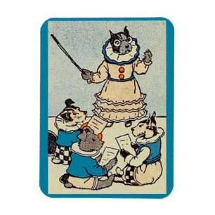 Magnet Flexible école pour chiens