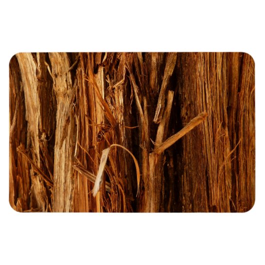 Magnet Flexible Écorce de bois texturée de cèdre (Horizontal)
