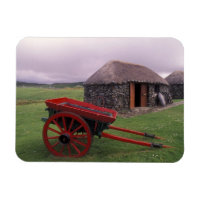Écosse, île de Skye, Kilmuir. Paysage rural