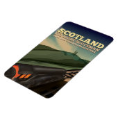 Magnet Flexible Ecosse Locomotive Travel Poster (Côté Gauche)